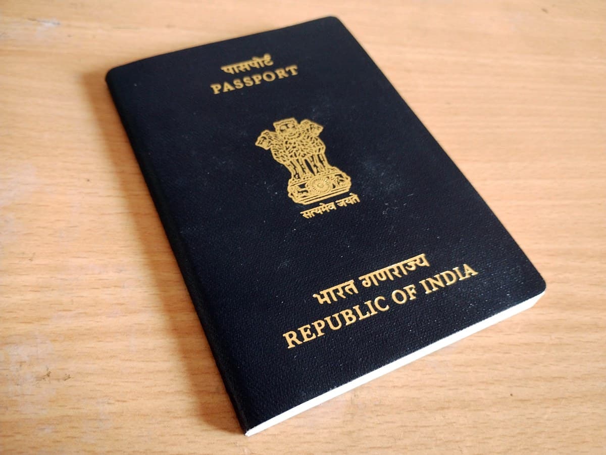 Indian passport and international travel documents